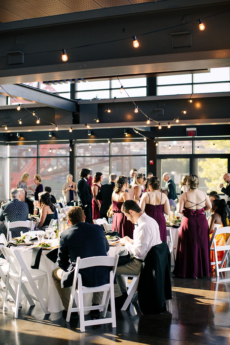 Wedding Guests Seated