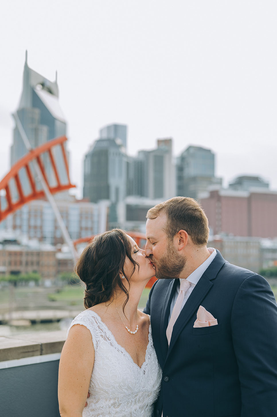 Erin and Ryan Kissing