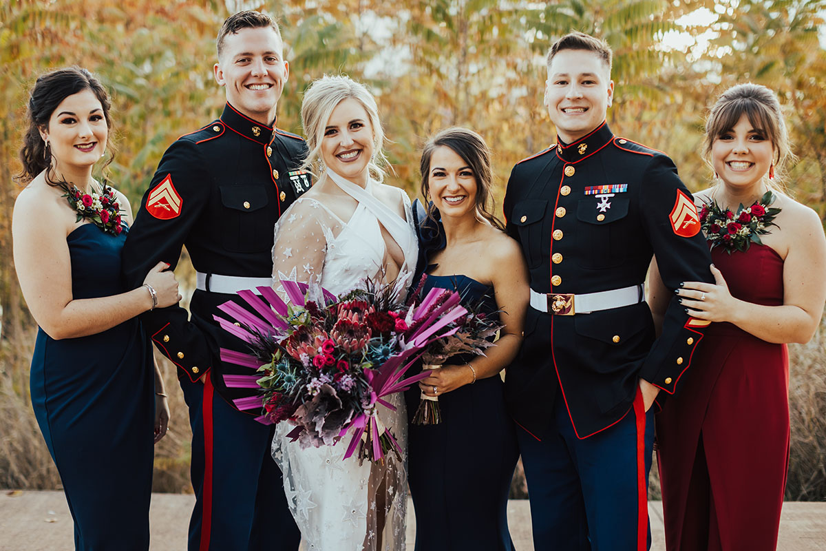 Maddie and Her Wedding Party