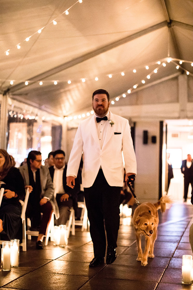 Ben Walking Down The Aisle