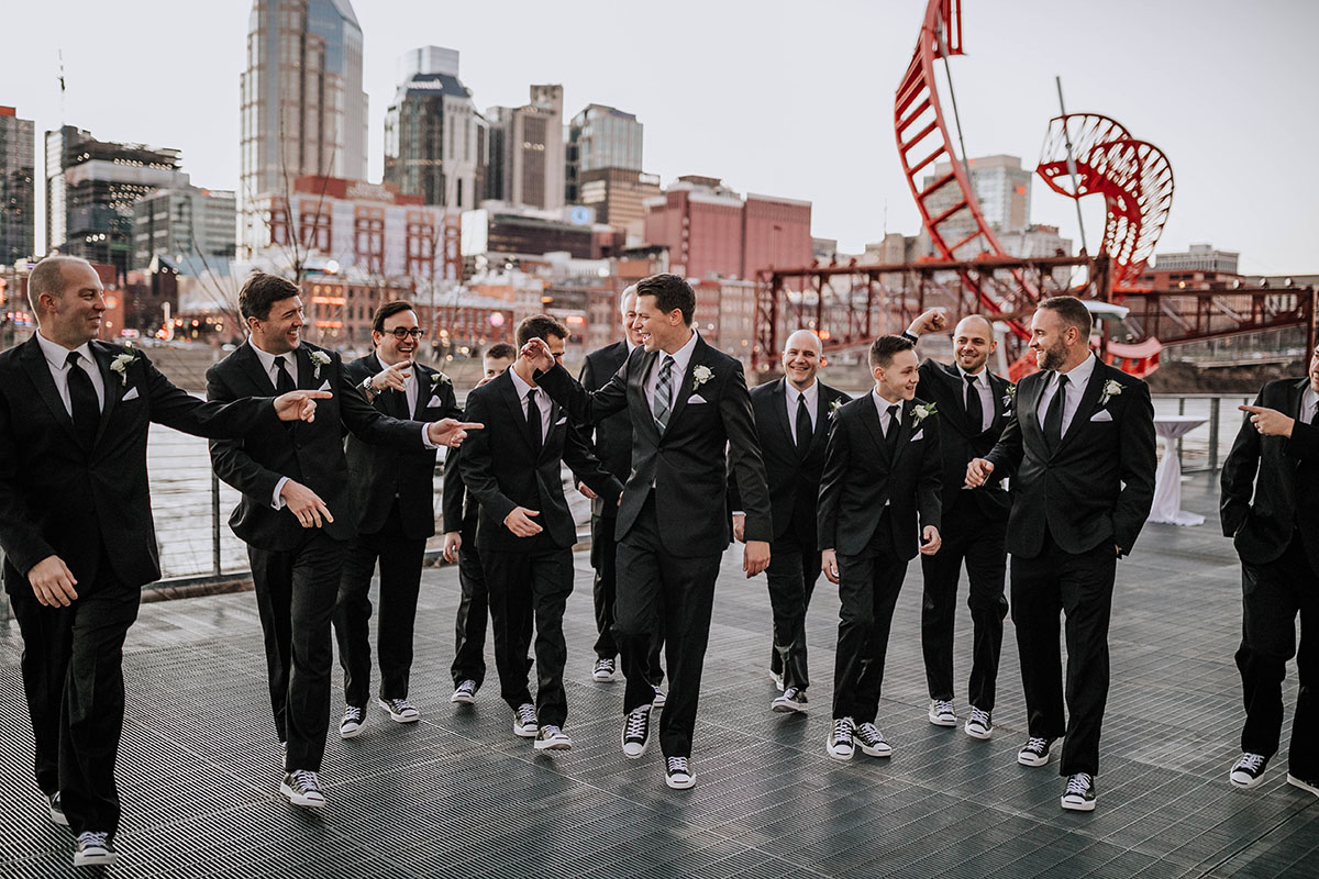 Brian and His Groomsmen