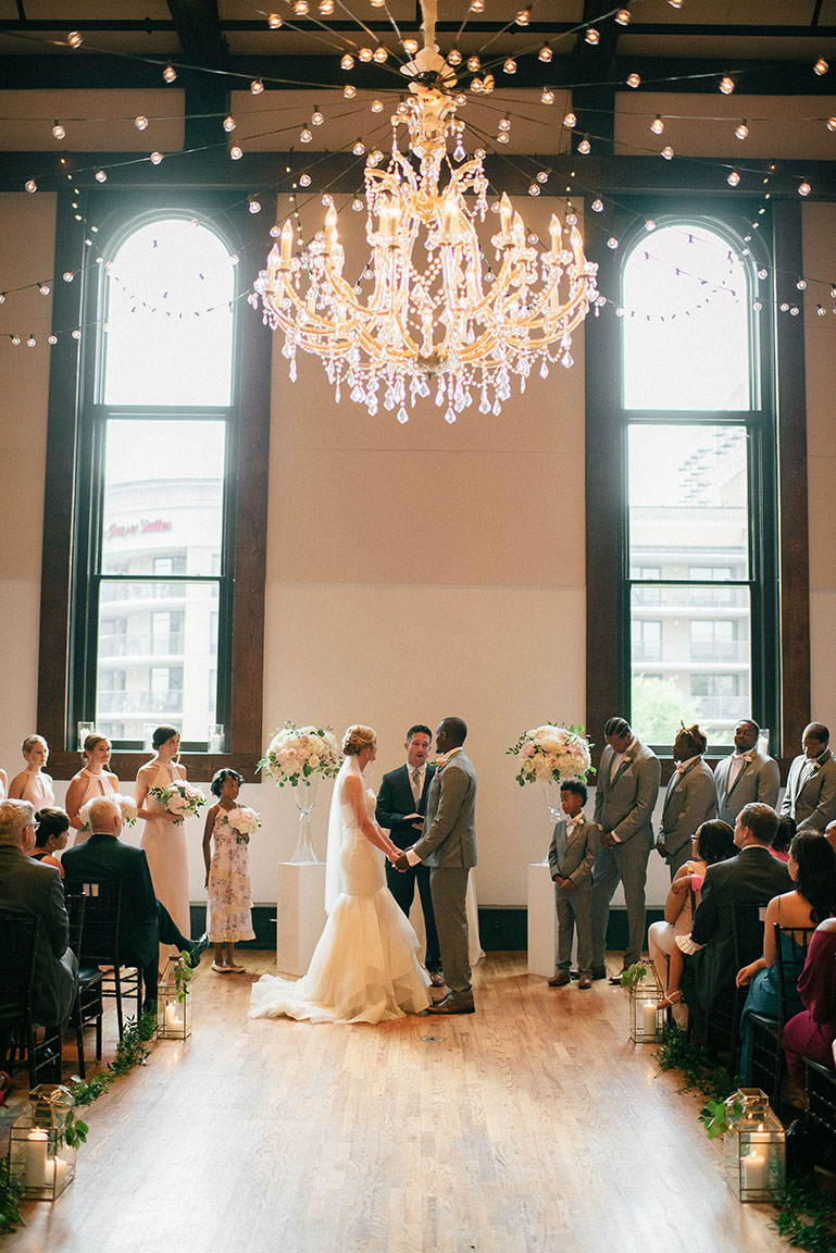 Dreamy Blush Wedding Ceremony