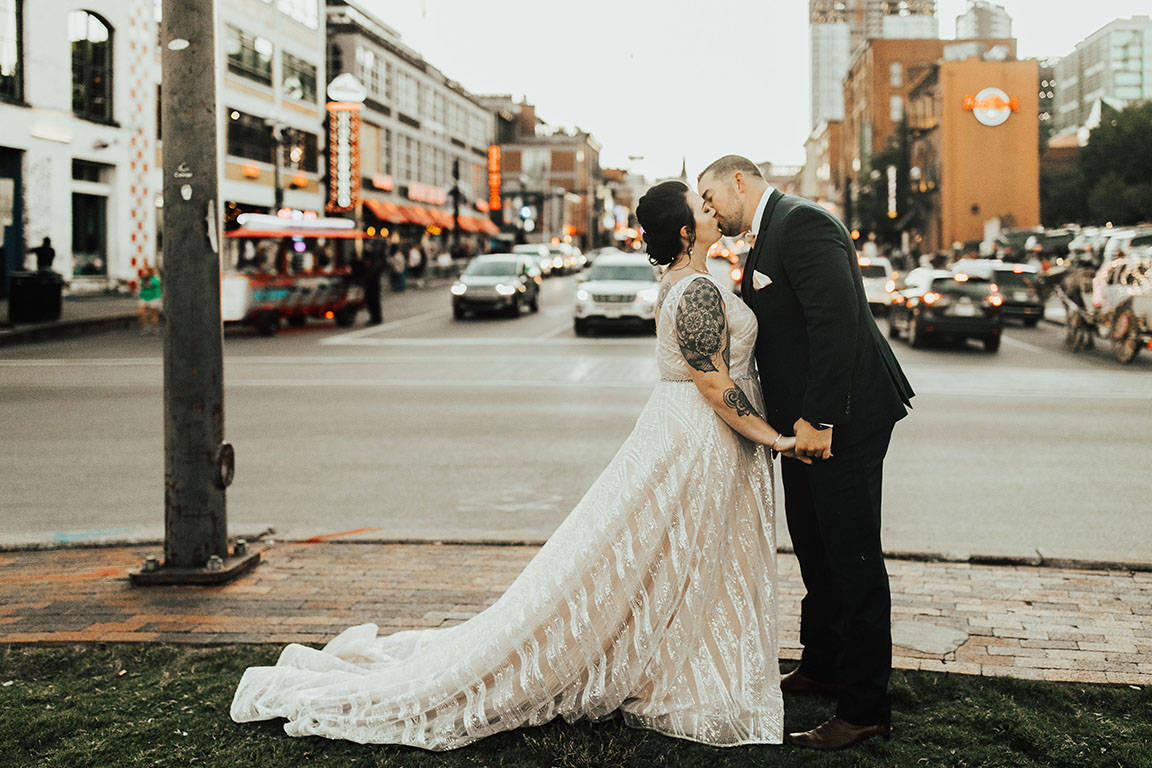 Stephanie and Ben's Moody Southern Wedding