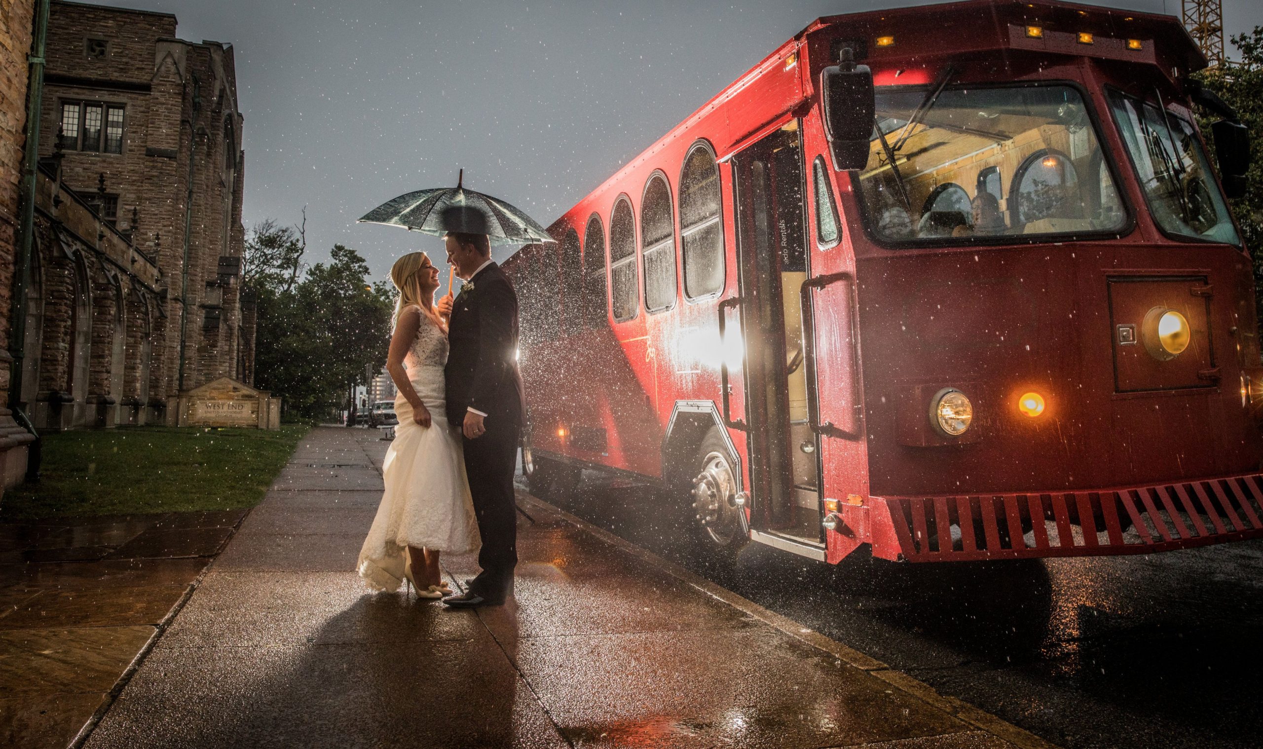 Rainy Wedding Day