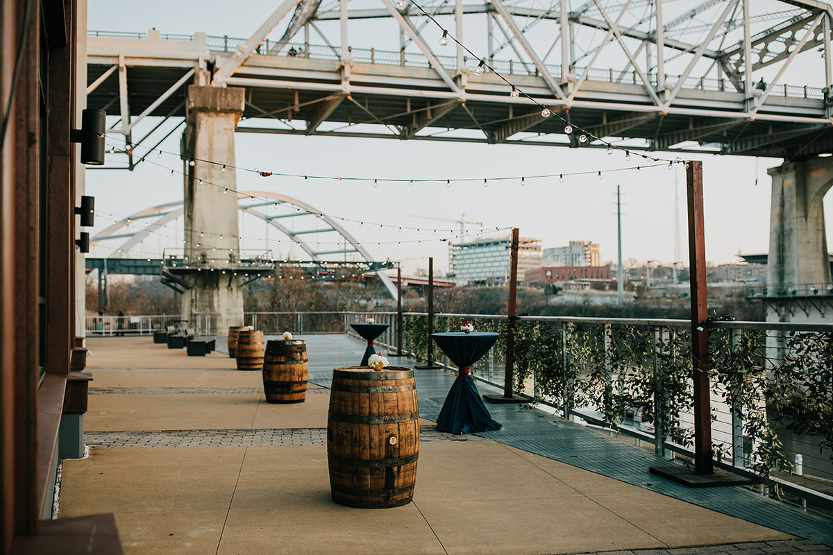 Cocktail Hour on The Riverfront