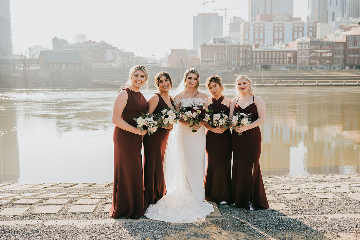 Elissa and Her Bridesmaids