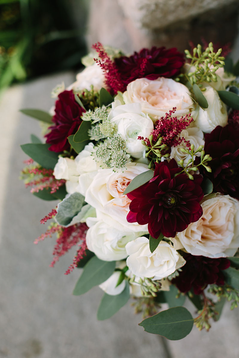 Winter Wedding Bridal Bouquet