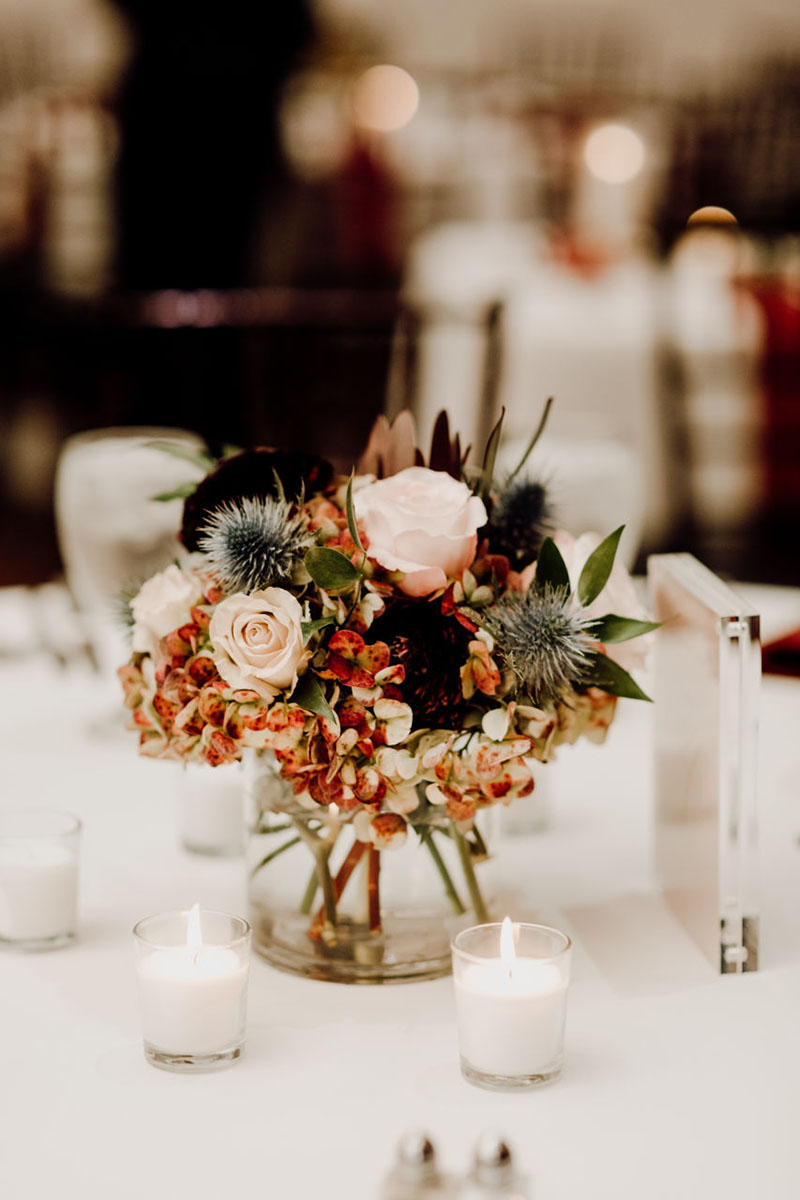 Boho-Inspired Wedding Centerpiece