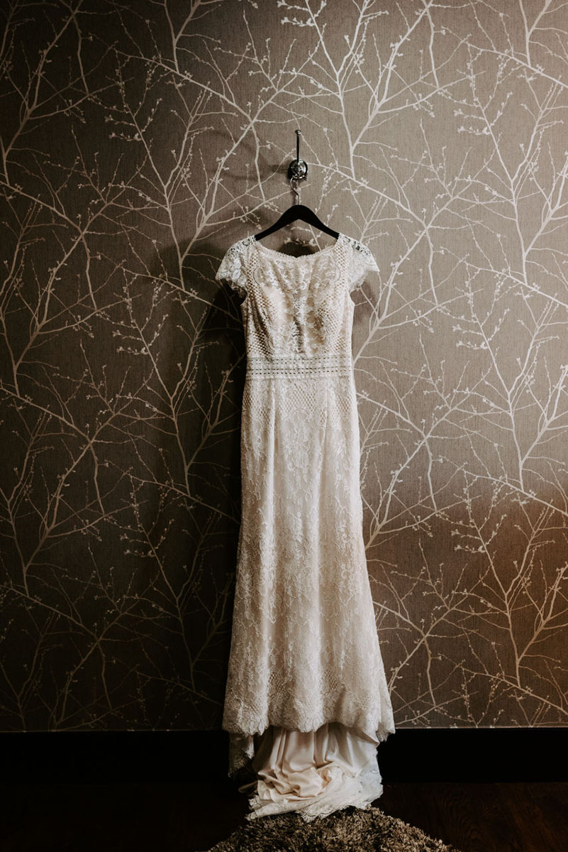 Kaylin's Boho-Inspired Wedding Dress