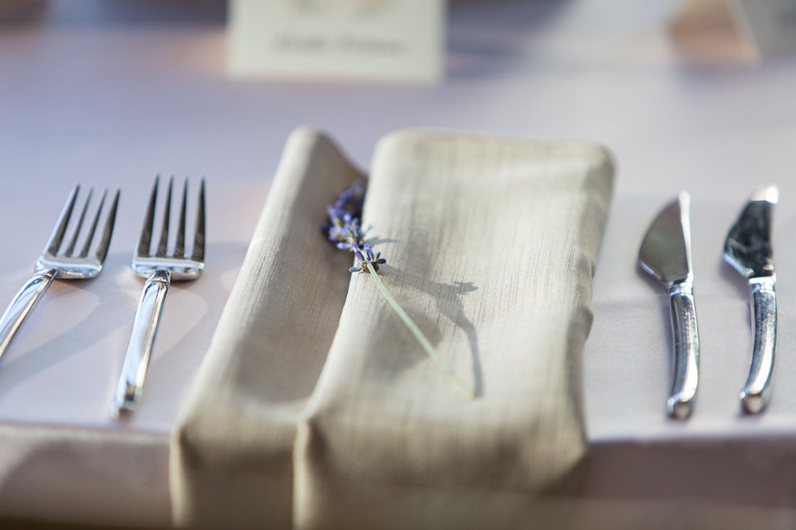 Romantic Wedding Place Setting