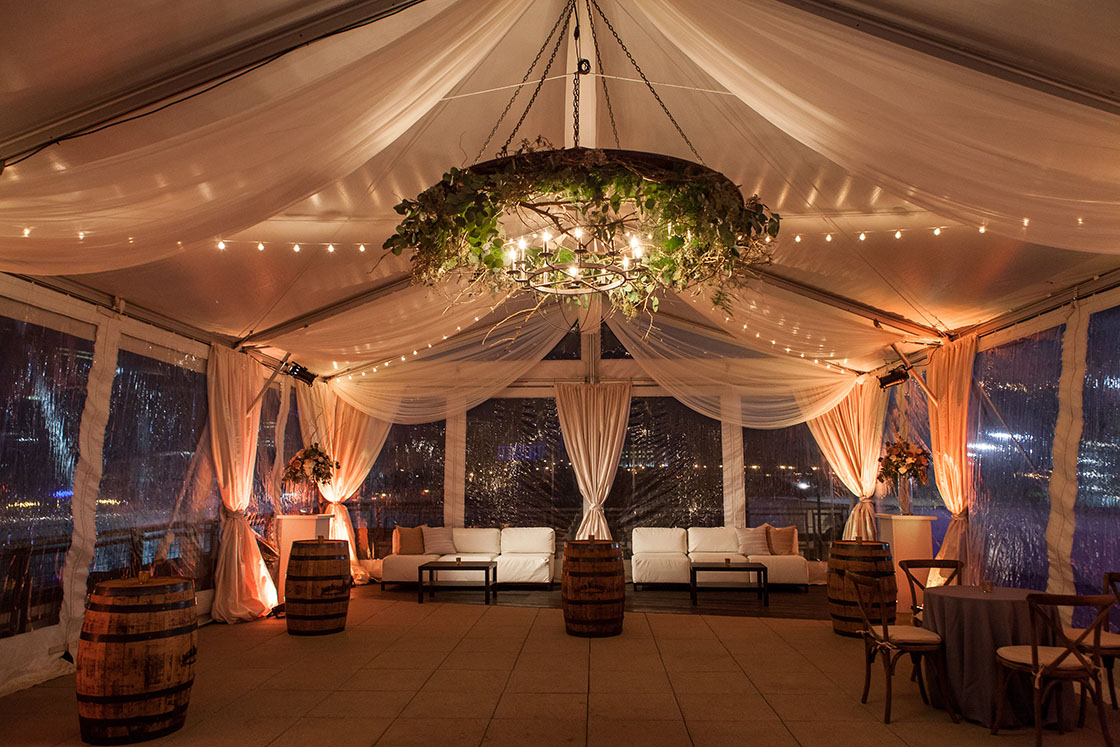 Rooftop Wedding Reception