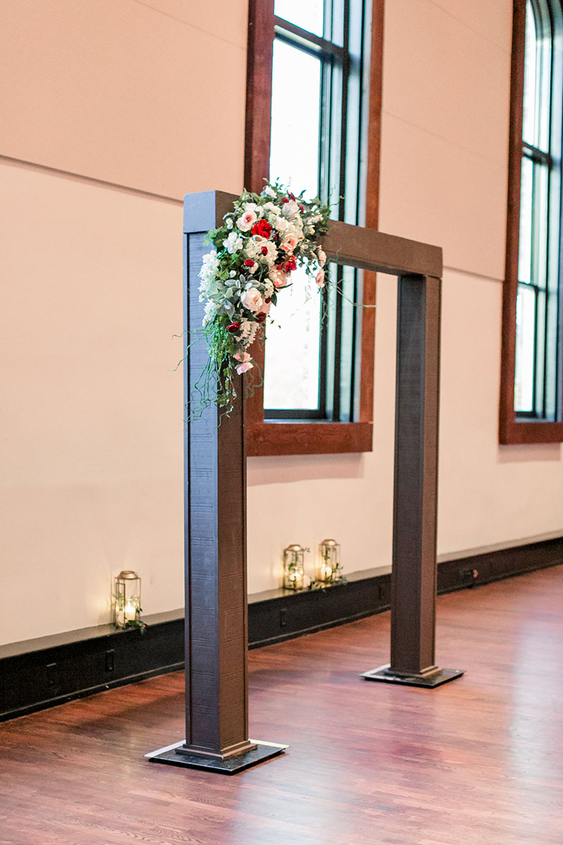 Classic Wedding Ceremony Altar