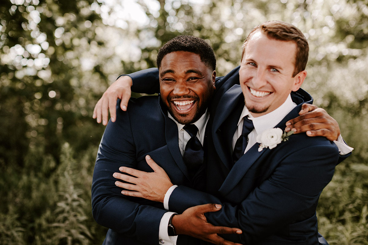 Scott and His Groomsmen