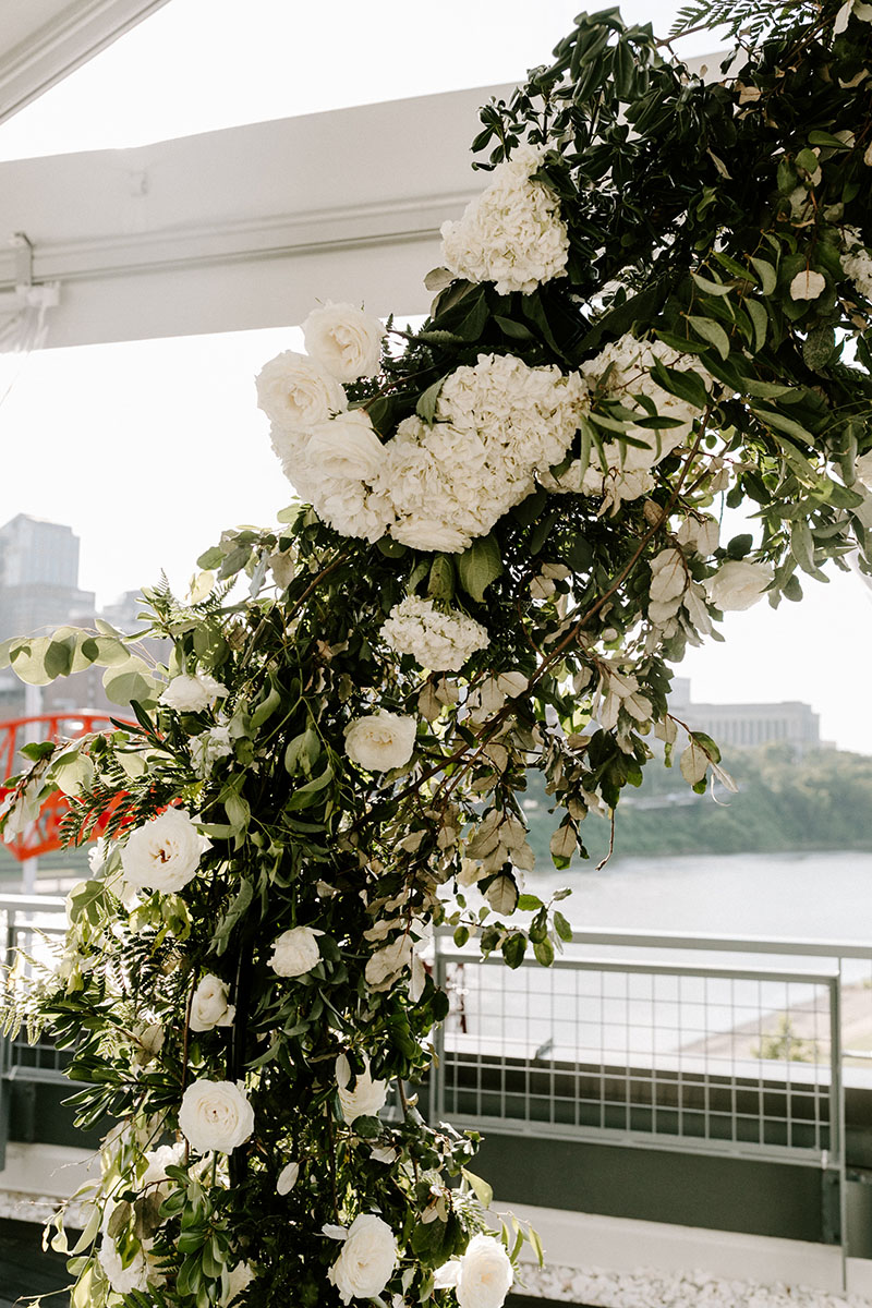 Floral Arch Closeup