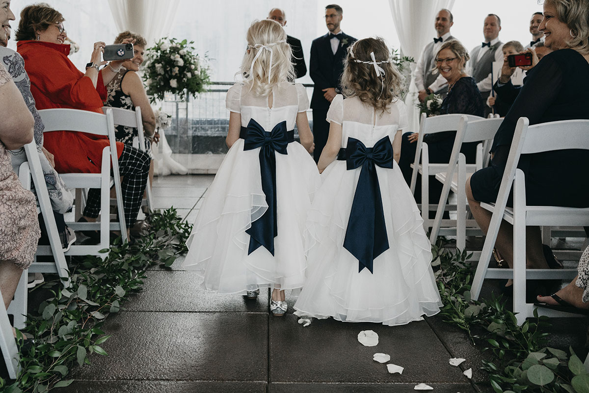 Flower Girls in Ceremony