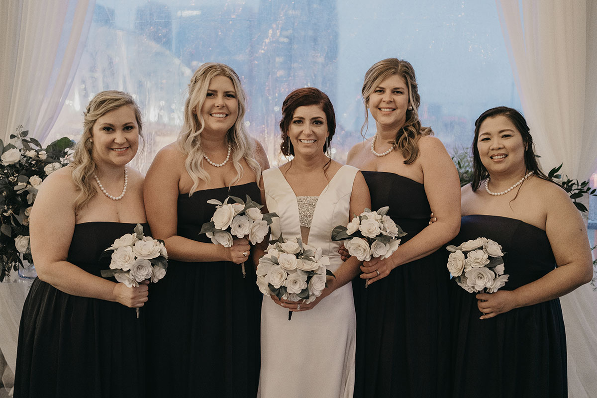 Megan and Her Bridesmaids