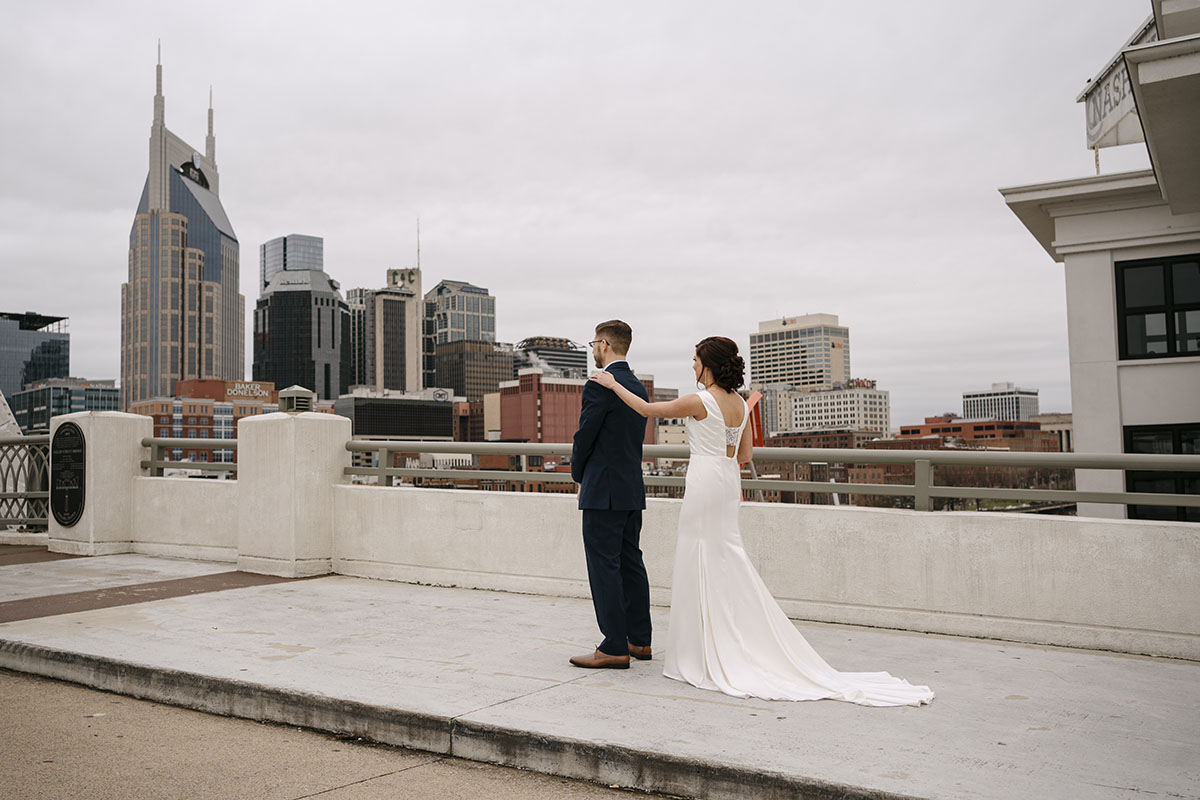 Megan and Justin's First Look