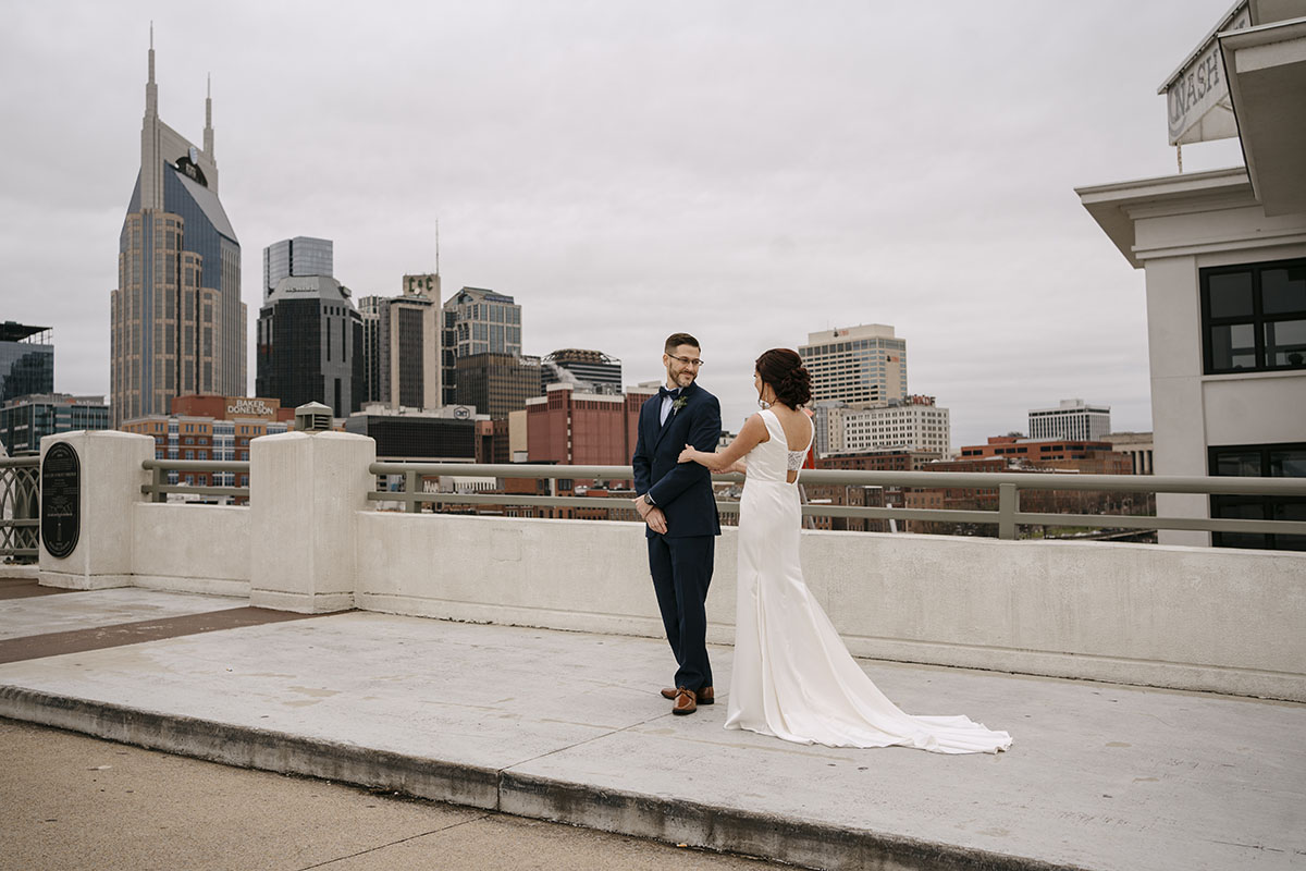 Megan and Justin's First Look