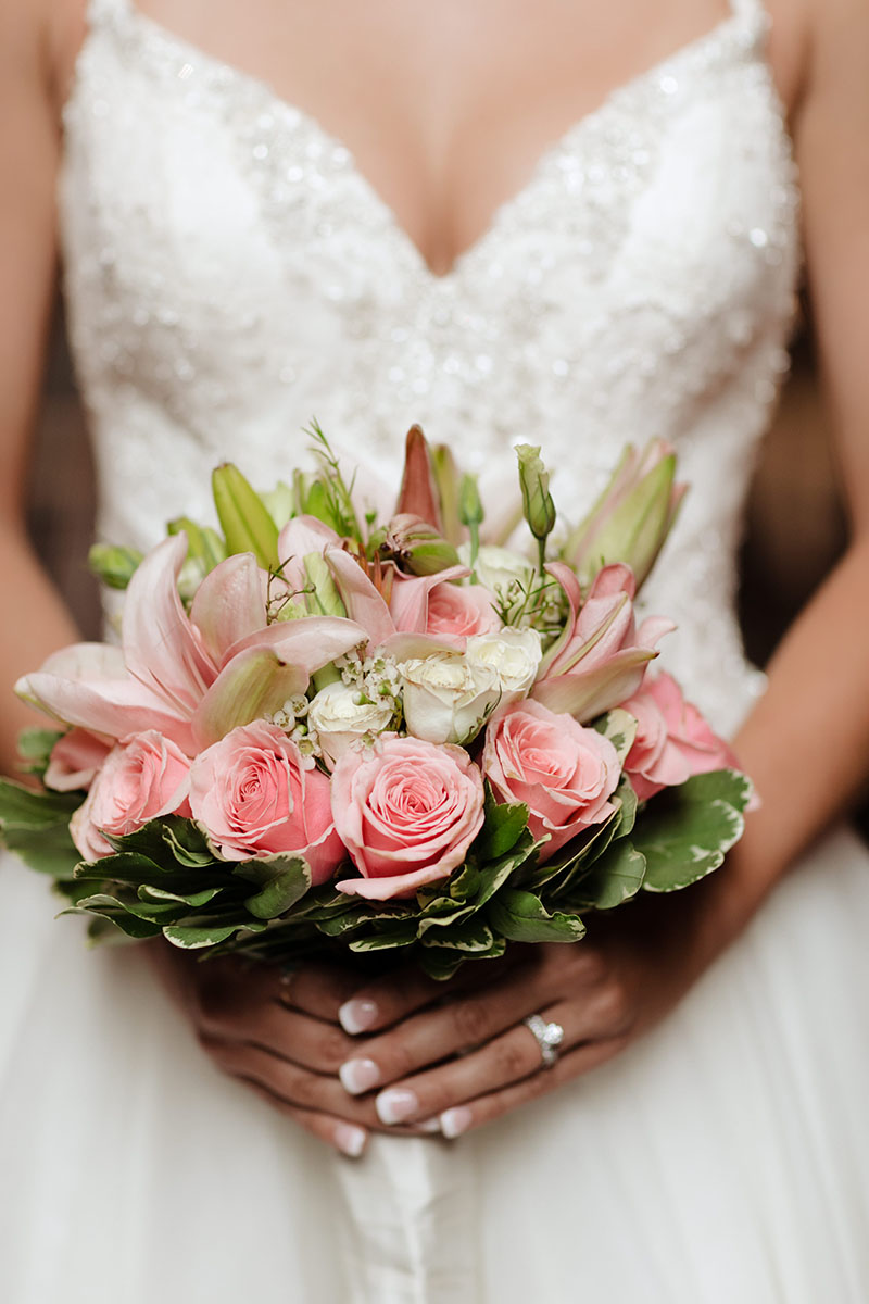 Sydney's Pink Bridal Bouquet