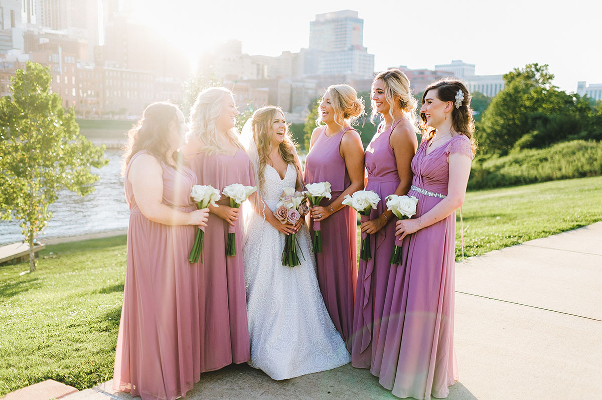 Kateylyn and Her Bridesmaids