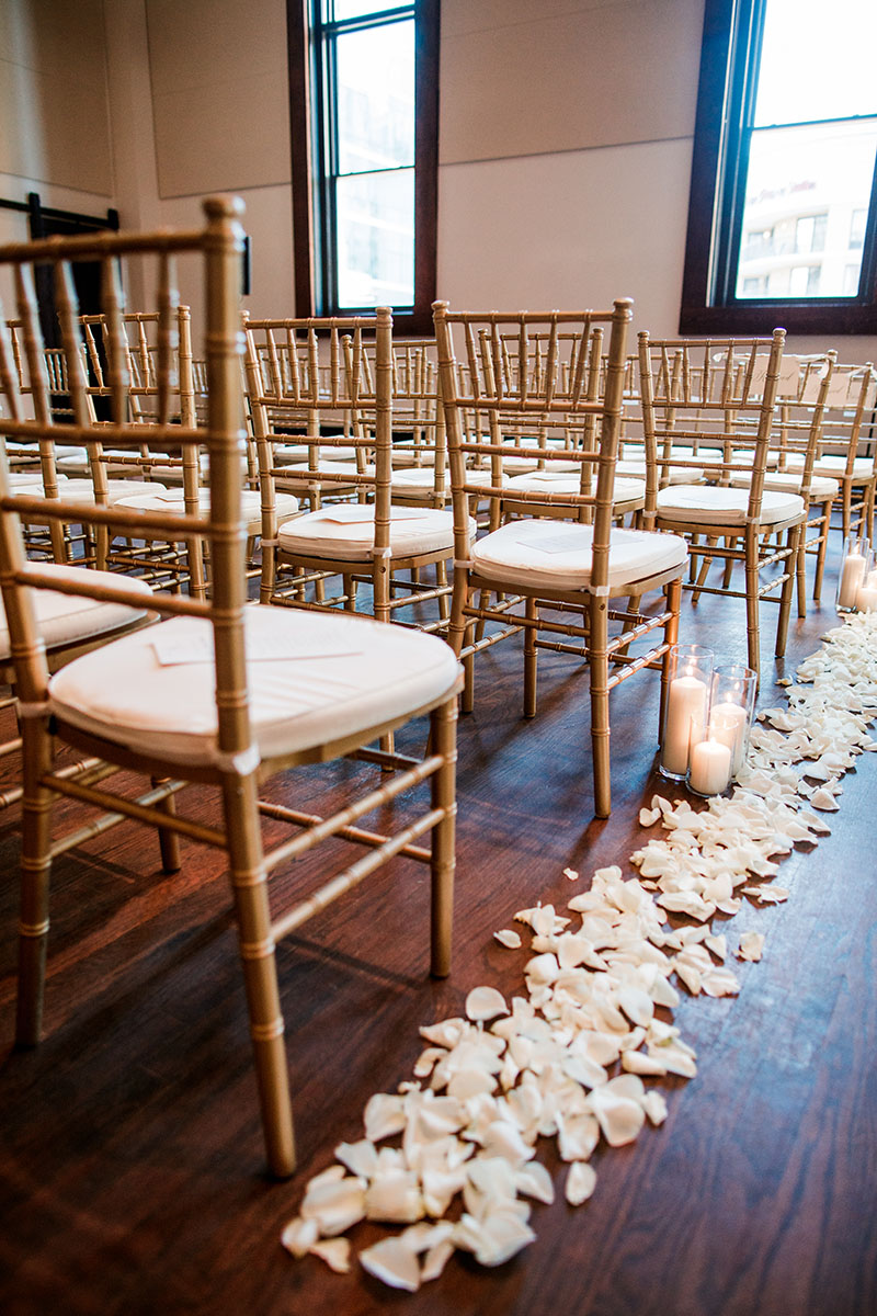 Gold Ceremony Chairs