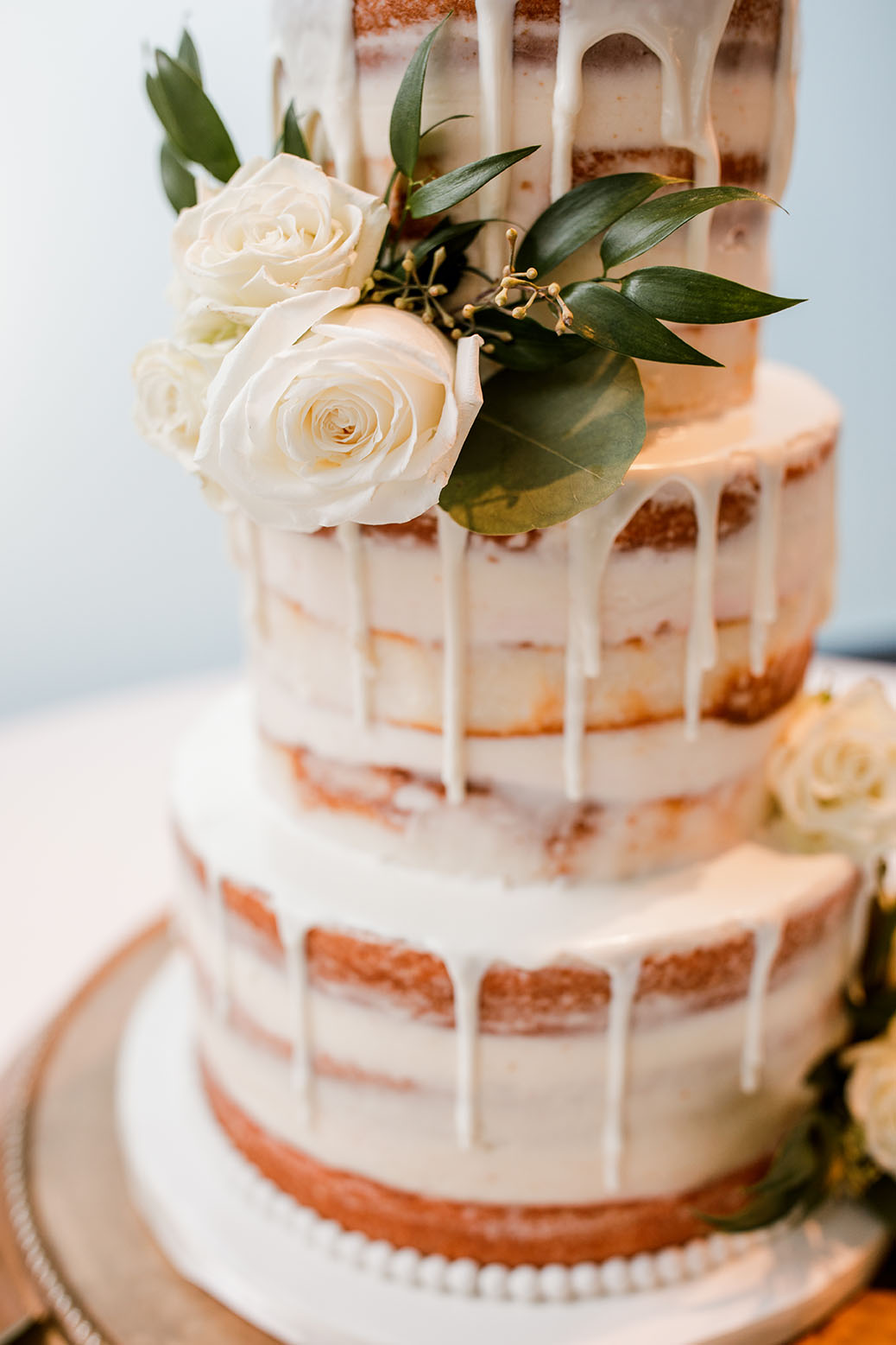 Wedding Drip Cake