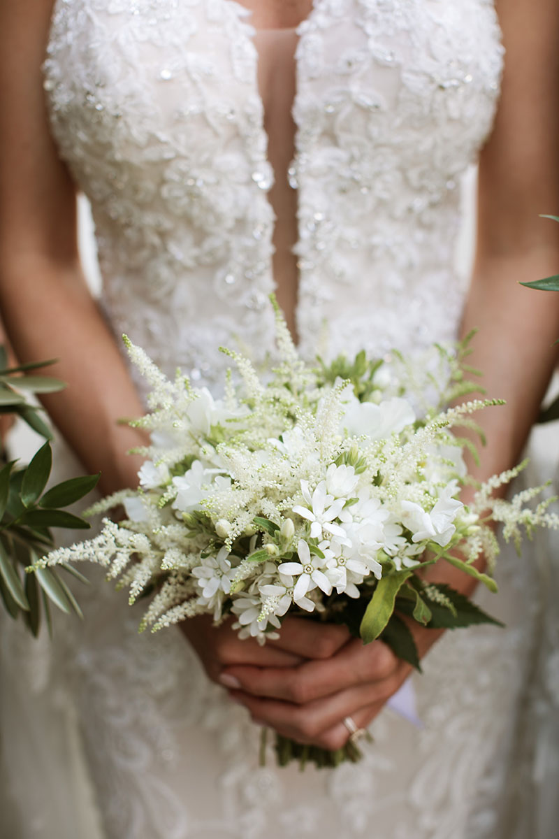 Small White Bridal Bouquet