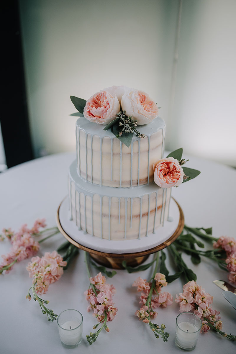 Ashley and Kelly's Wedding Cake