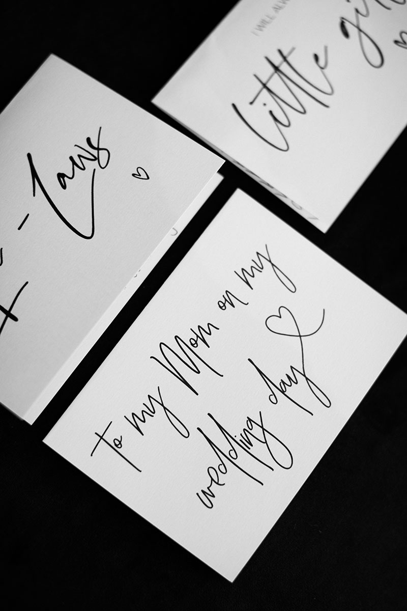 Wedding Day Letters