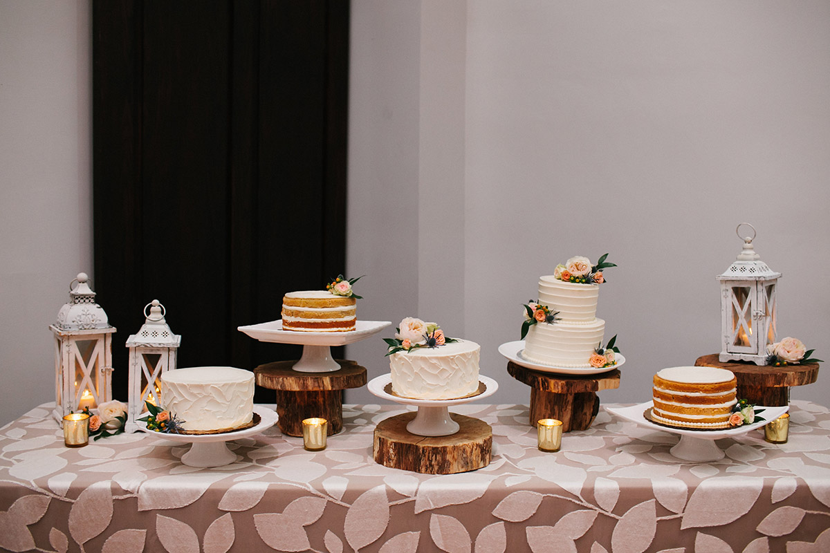 Wedding Cake Dessert Table