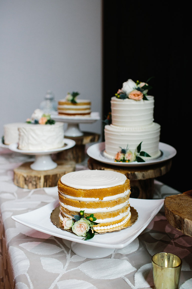 Wedding Cake Dessert Table