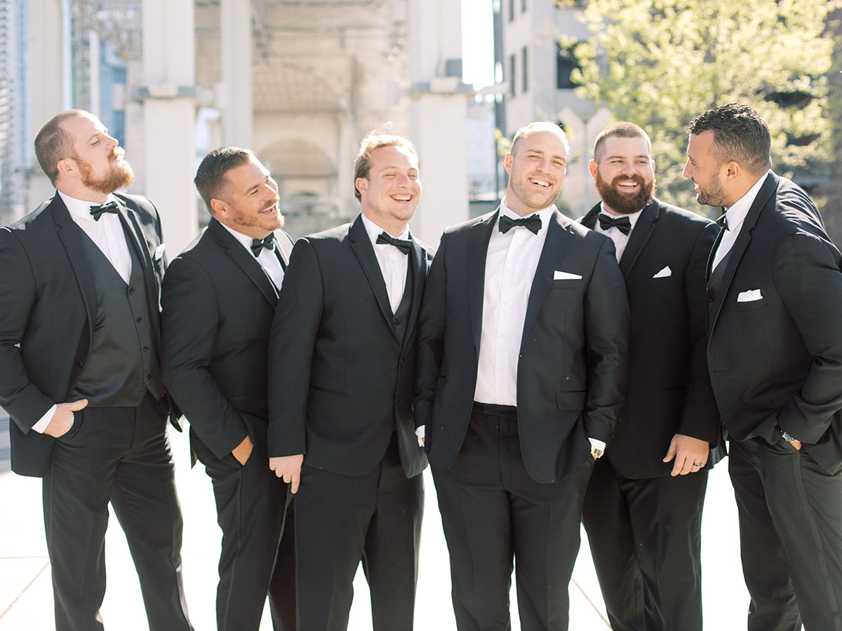 Connar and His Groomsmen