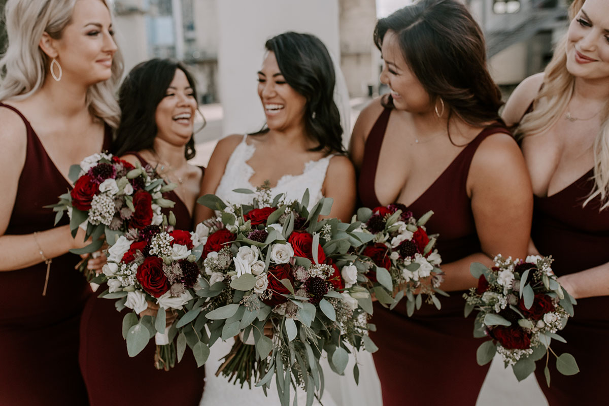 Mylyn and Her Bridesmaids