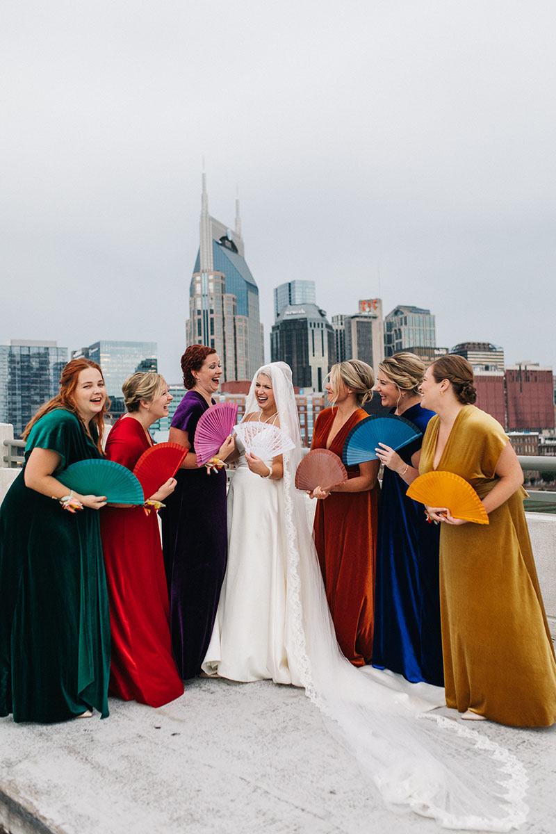 Shayna and Her Bridesmaids