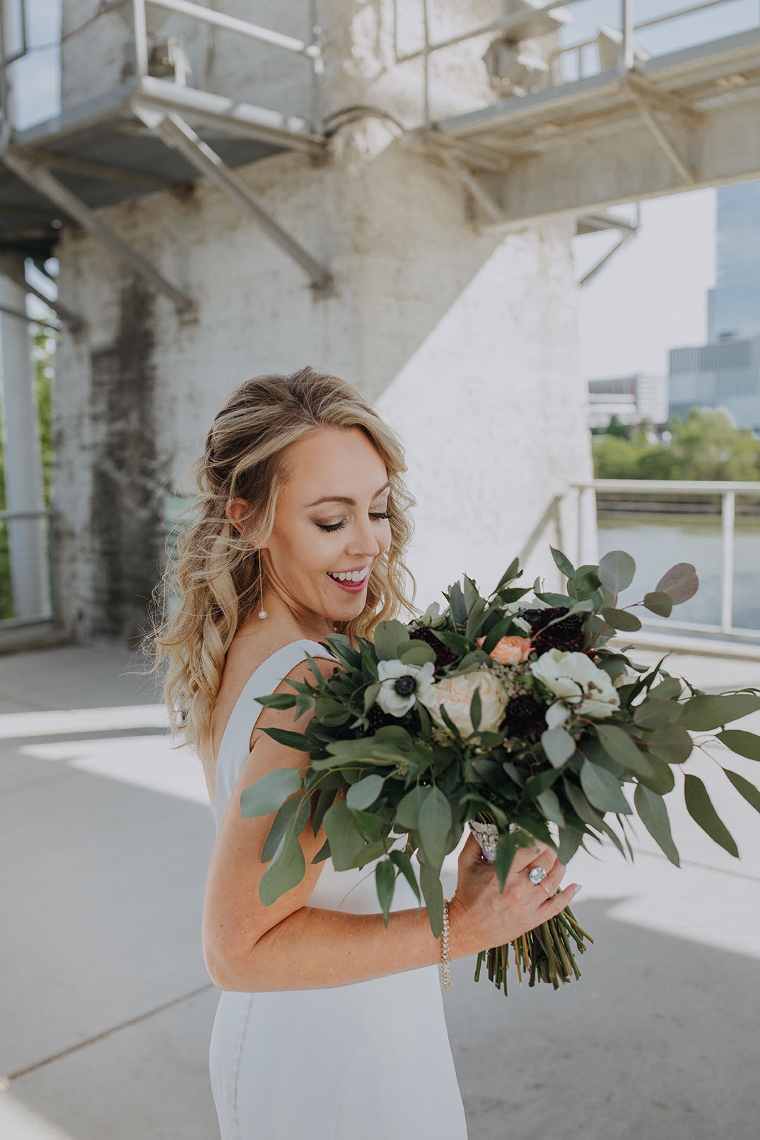 Lizzy and Her Bouquet