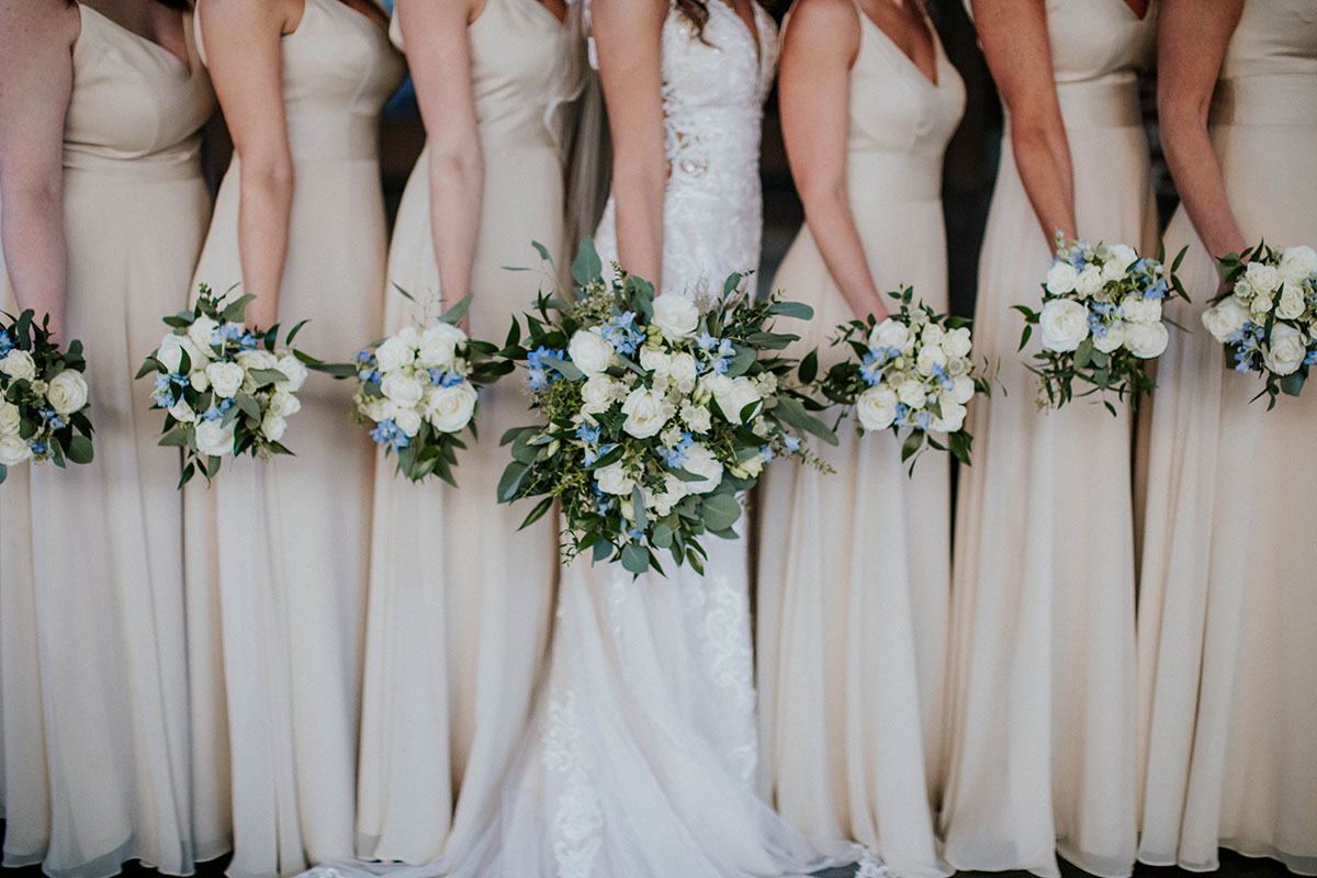 Jordan's Bridesmaids Bouquet