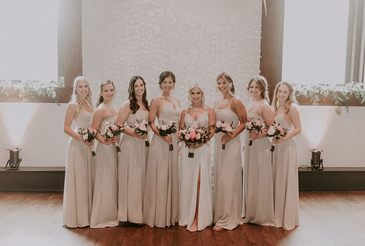 Lauren and Her Bridesmaids