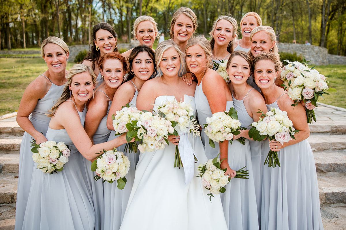 Meg and Her Bridesmaids