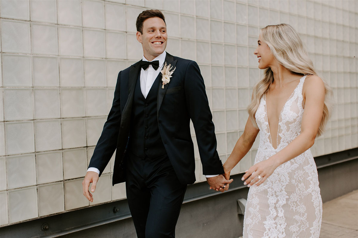 Courtney and Dalton's Modern Boho Wedding