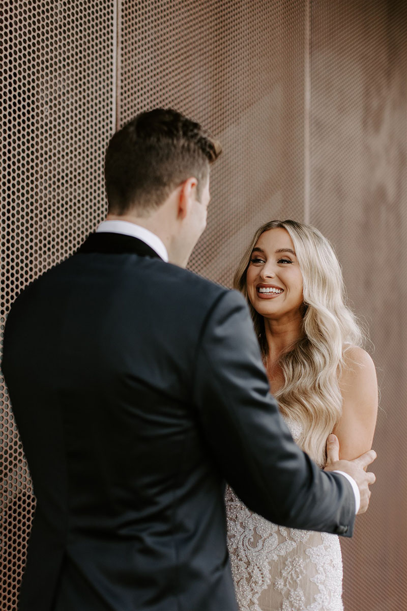 Courtney and Dalton's First Look
