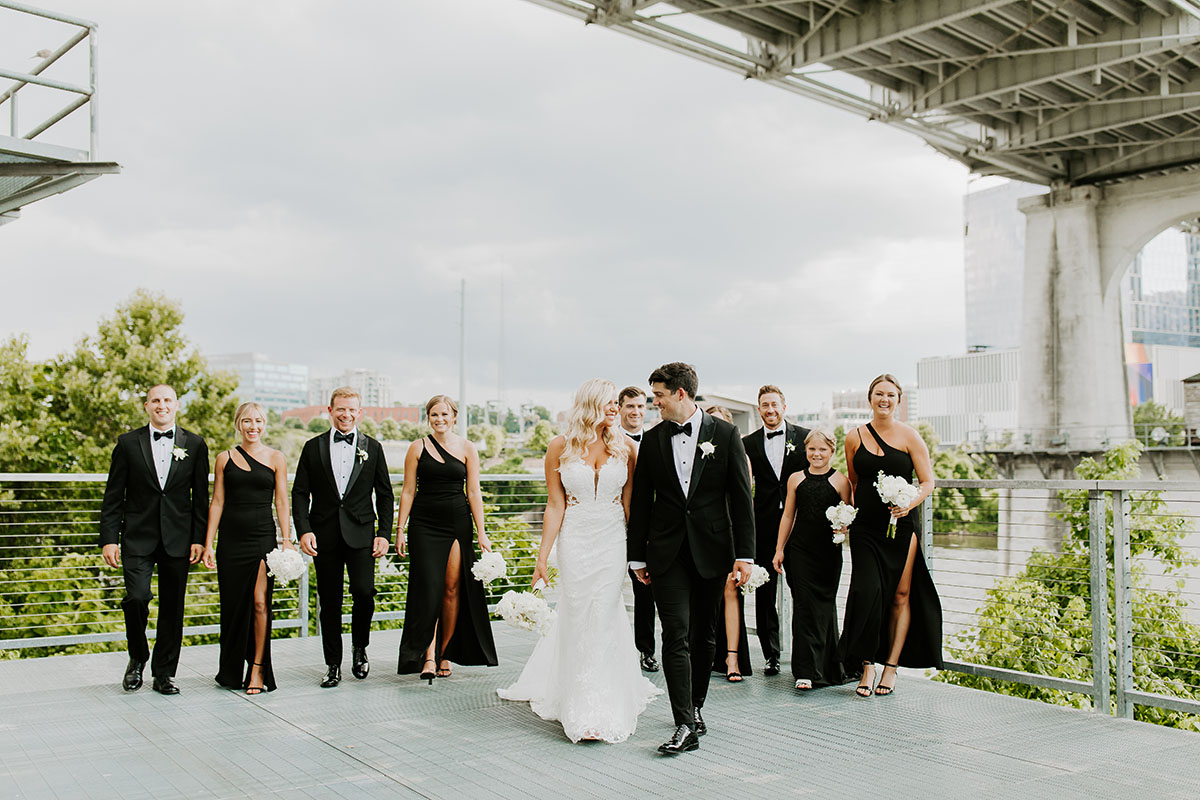 Hannah and Caleb's Classic Glamorous Wedding