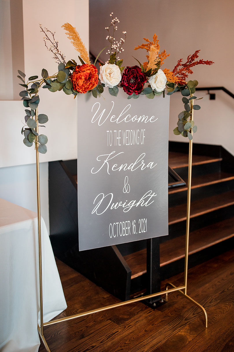 Kendra + Dwight's Rustic Fall Wedding - Infinity Hospitality