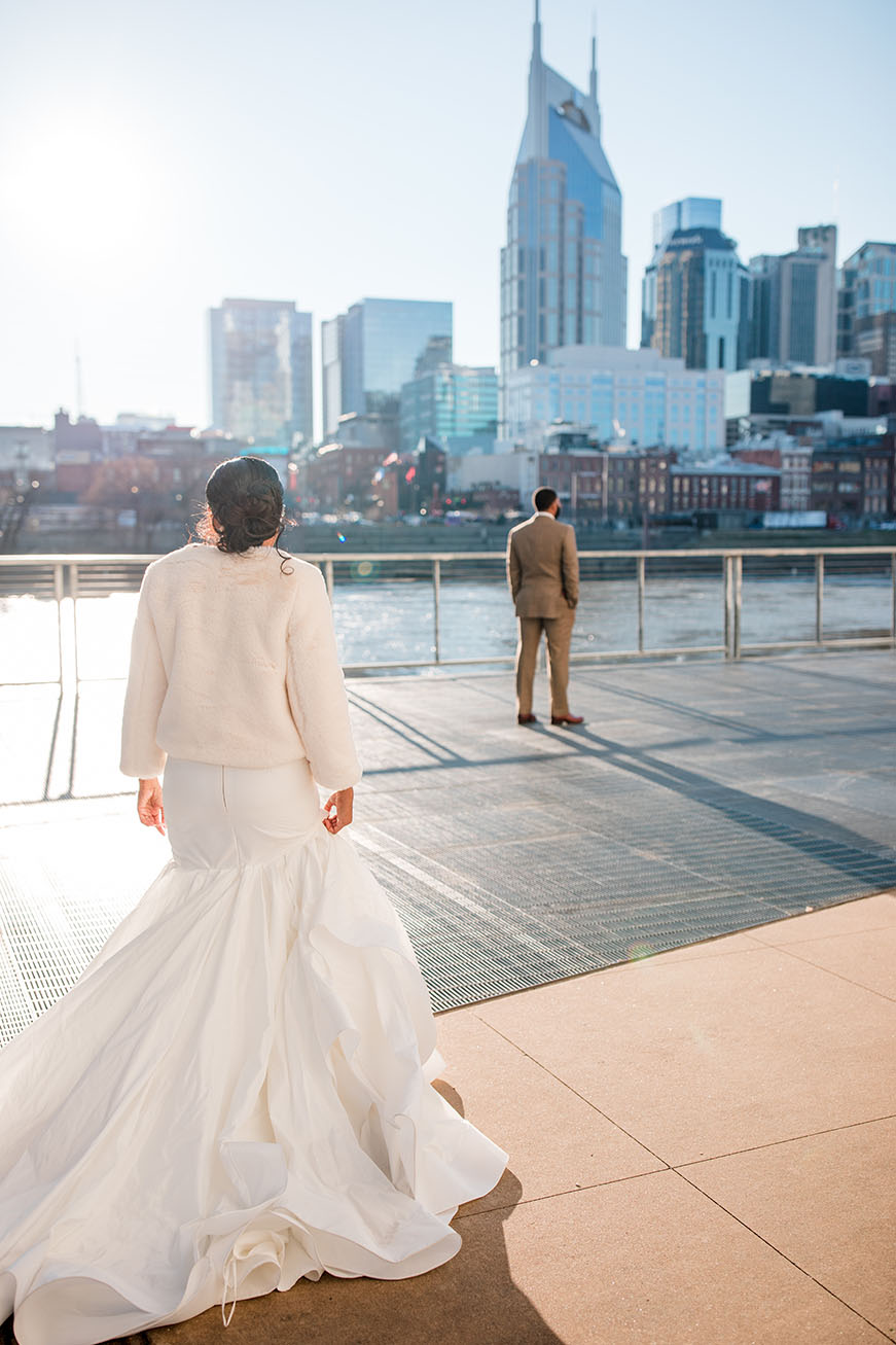 Mindy and Gary's First Look on the Riverfront