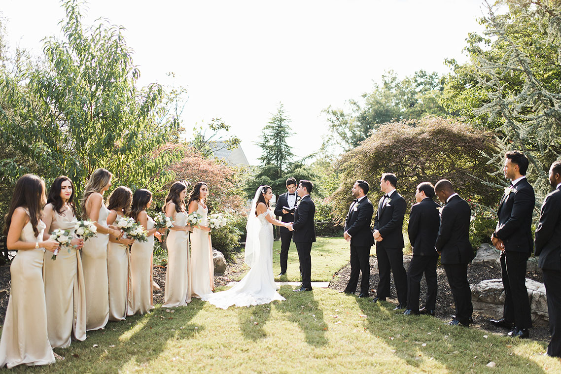 Tala and Vagif's Classic Outdoor Wedding