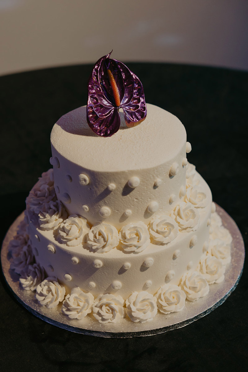 Vintage Inspired Wedding Cake