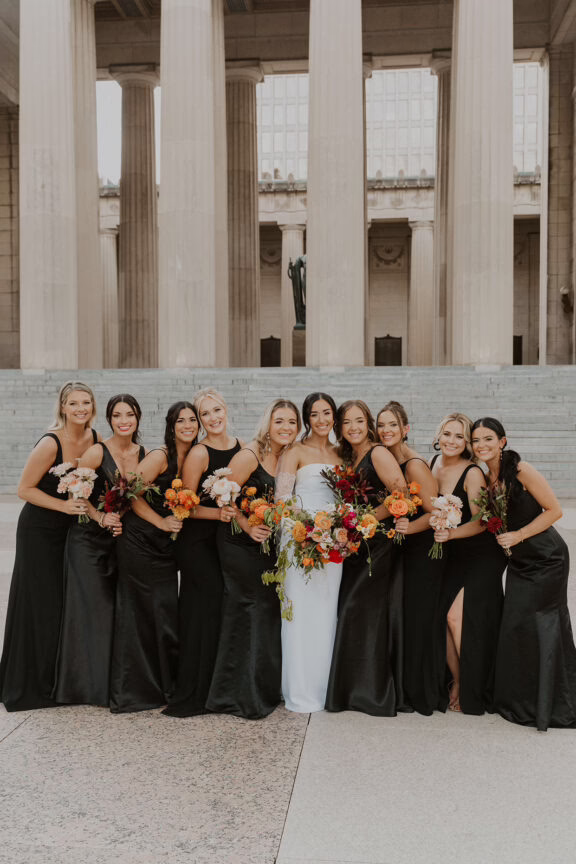 Modern Wedding at The Bell Tower Nashville wedding venue