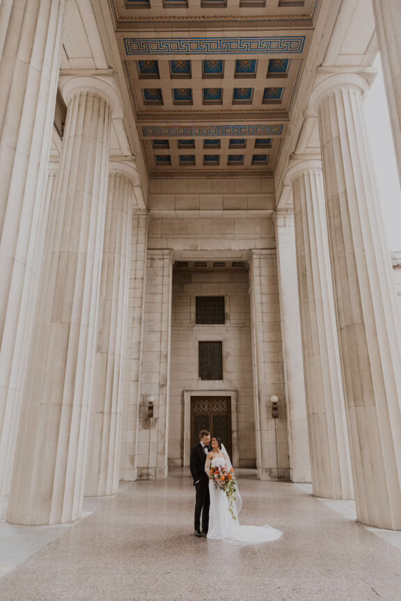 Modern Wedding at The Bell Tower Nashville wedding venue