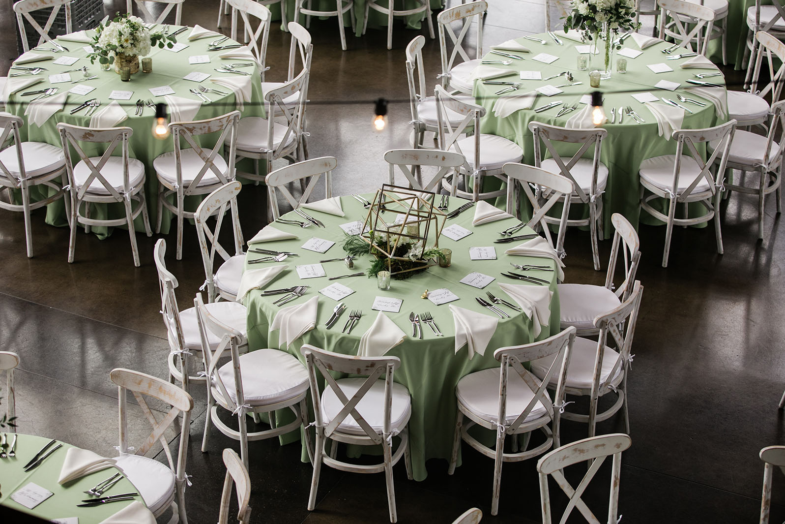 Enchanting Wedding Reception Setup