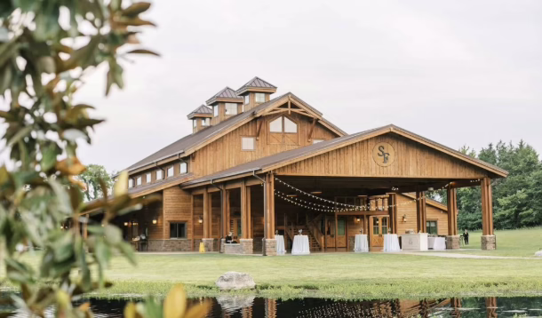 Wedding Ceremony at Nashville Wedding Venue Barn at Sycamore Farms