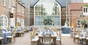 wedding reception at Cheekwood